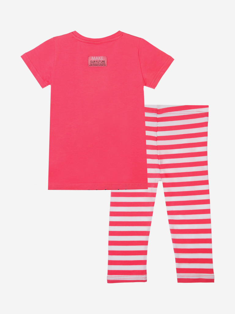 Комплект Playtoday для девочки: футболка, легинсы