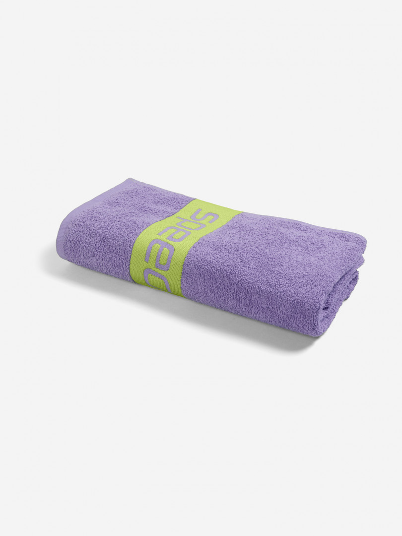 фото Полотенце махровое speedo, 140 х 70 см, фиолетовый