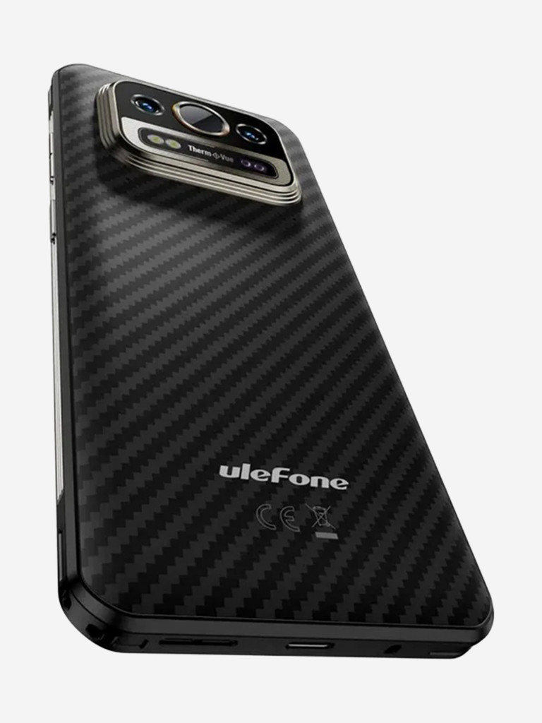 Смартфон Ulefone Armor 25T 8+256GB Frost Black, 6.78”, FHD+, 120Hz, MTK G99, And14, 50+64, 32, ThermoVue, 6500mAh