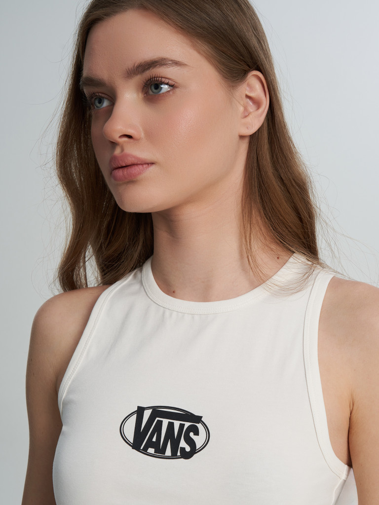 Майка женская Vans Oval Logo Tank