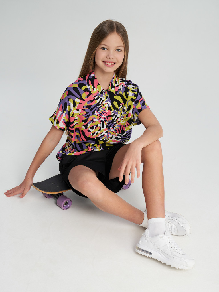 Рубашка с коротким рукавом для девочек Termit