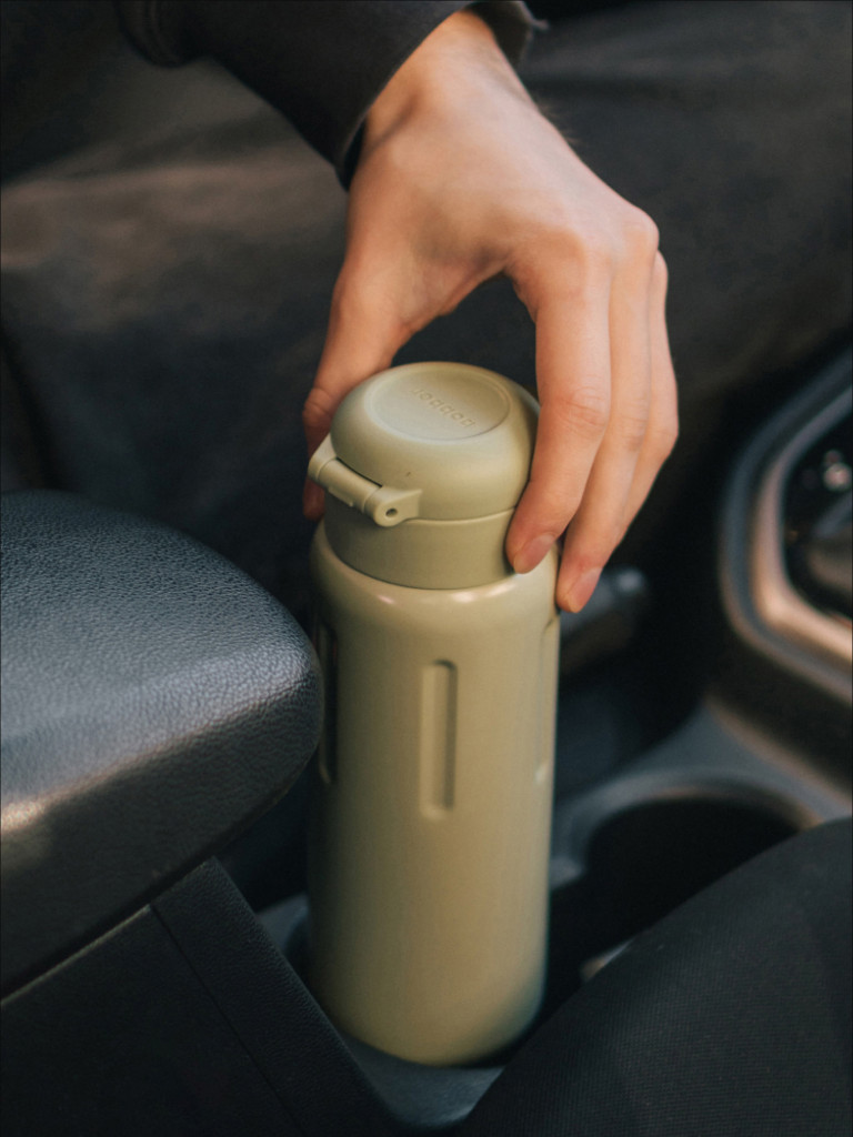 Термокружка ваккумная BOBBER Capsule 500 мл с закрытой питьевой системой фисташковый