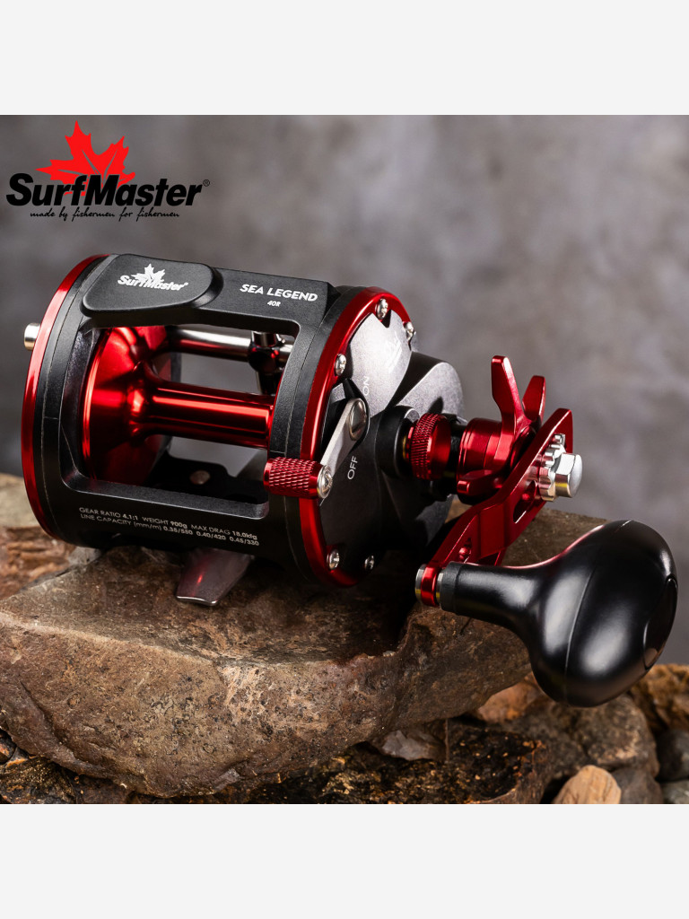 Катушка мультипликаторная Surf Master Sea Legend 40R