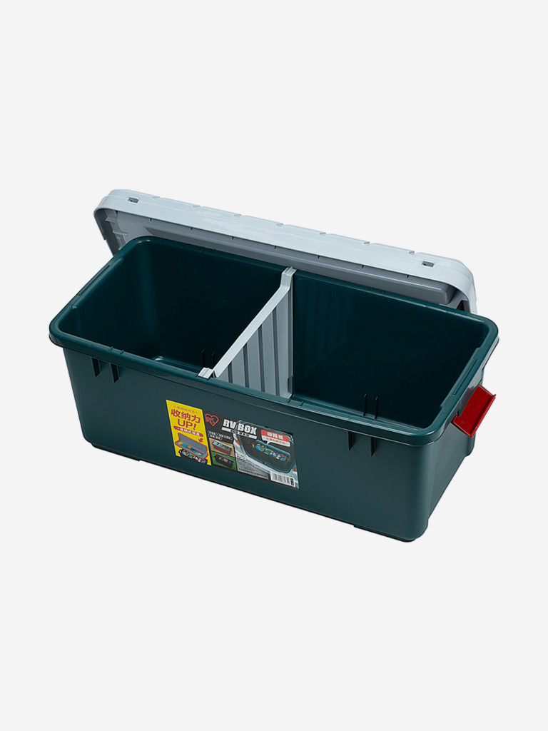 Ящик экспедиционный IRIS OHYAMA RV BOX 800 c двойной разделенной крышкой 78,5x37x32,5 см.