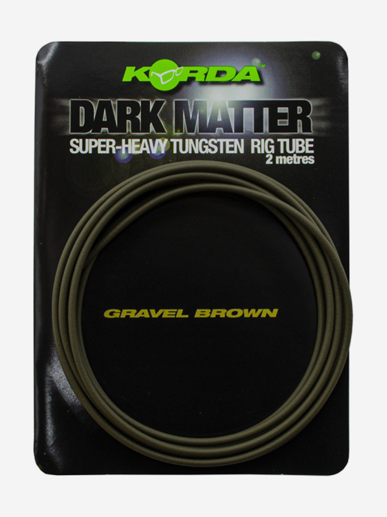 Трубка KORDA Dark Matter Tungsten Tubing Gravel Brown 2м