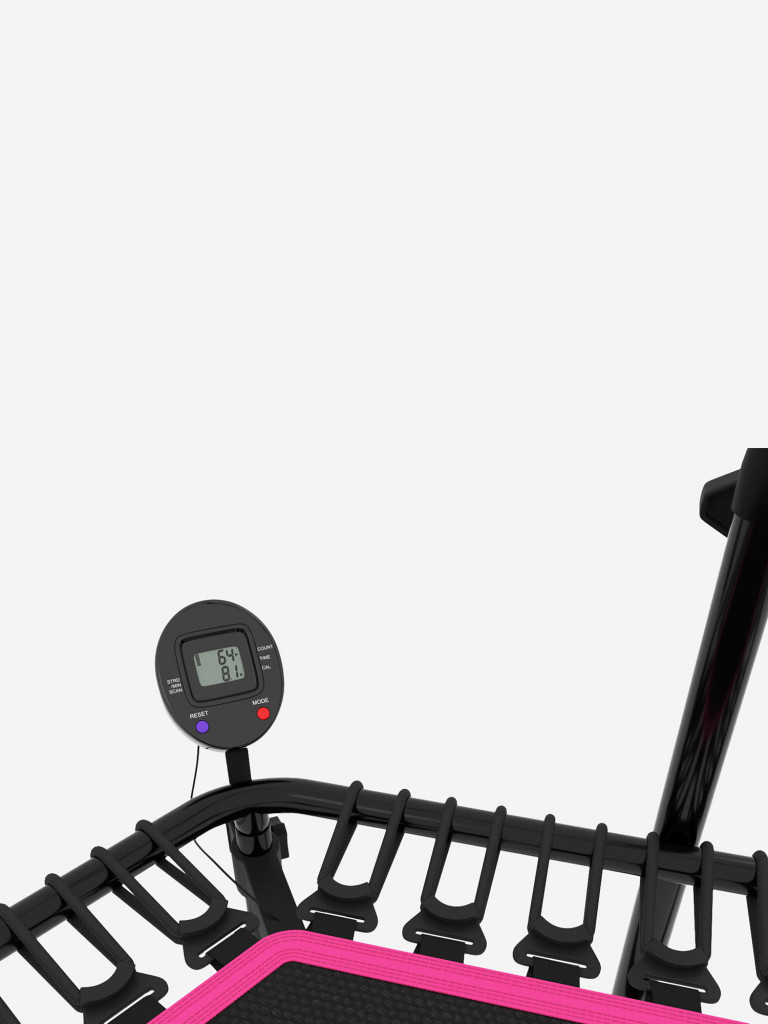 Батут спортивный для фитнеса и джампинга UNIX Line Fitness Pro 125 см, розовый