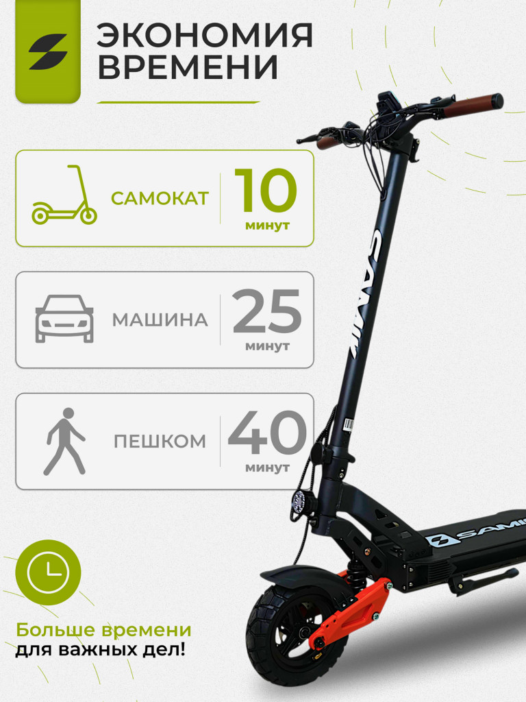 Электросамокат SAMIK G67