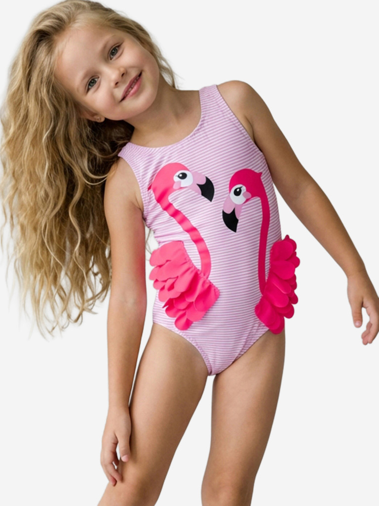 Купальник слитный для девочек PlayToday