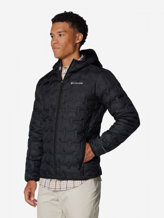 Ультралегкий пуховик мужской Columbia Delta Ridge II Down Hooded Jacket