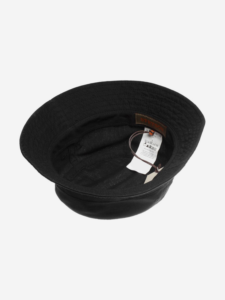 Панама STETSON 1811110 BUCKET COTTON TWILL (черный)