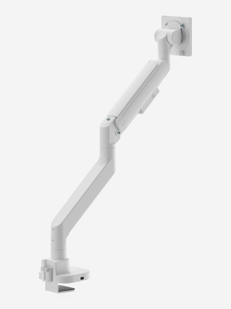 UNITEKI FMGT201WRD PRO LINE Кронштейн для монитора со струбциной системы газ лифт, поддерживающий большую нагрузку, диагональ 22-57" + адаптеры VESA