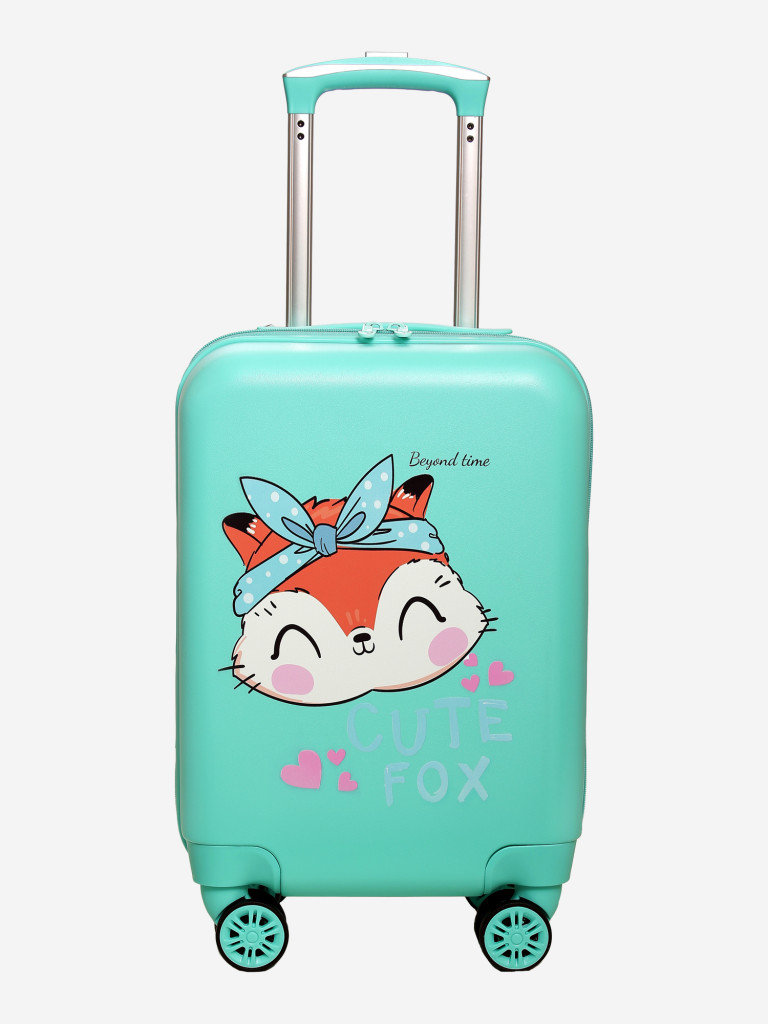Чемодан детский BEYOND TIME R126 Лисичка Fox зеленый
