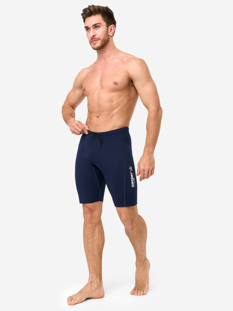 Шорты неопреновые мужские 2мм на затяжке для водного спорта SARGAN Sport