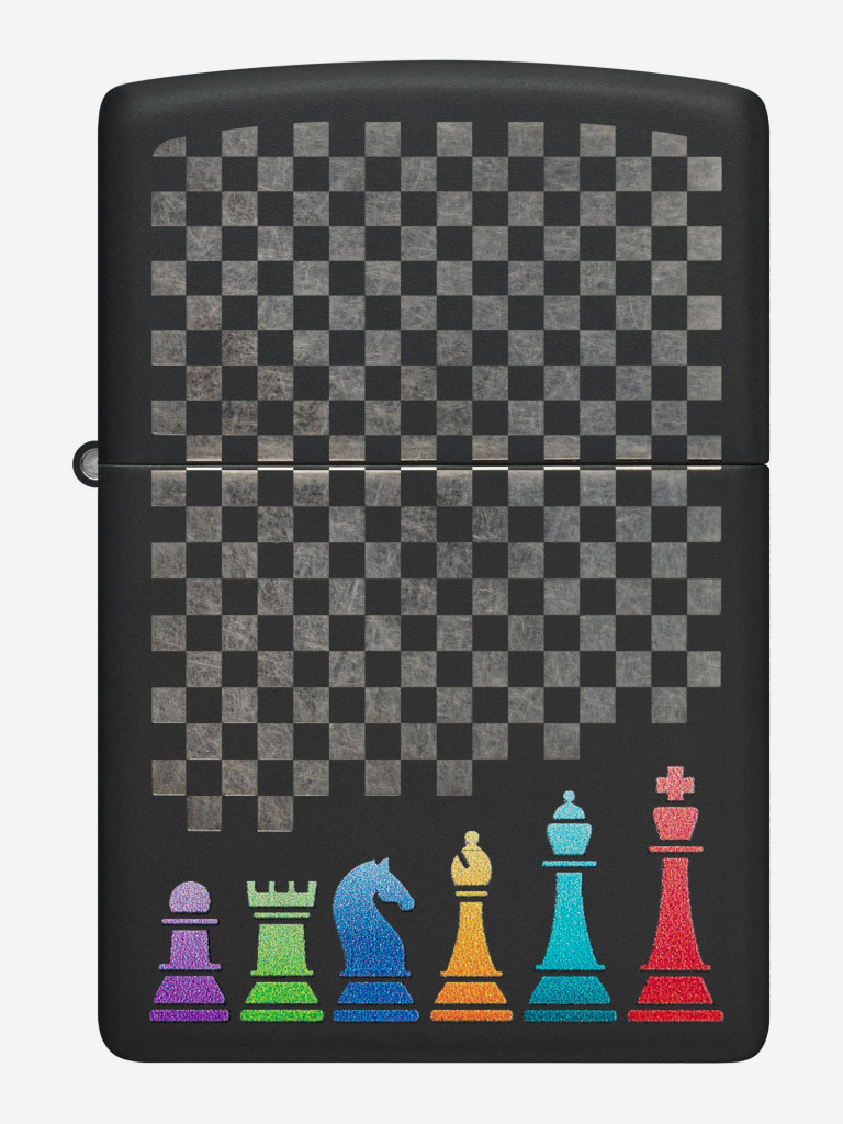 Зажигалка бензиновая ZIPPO 48662 Chess Pieces