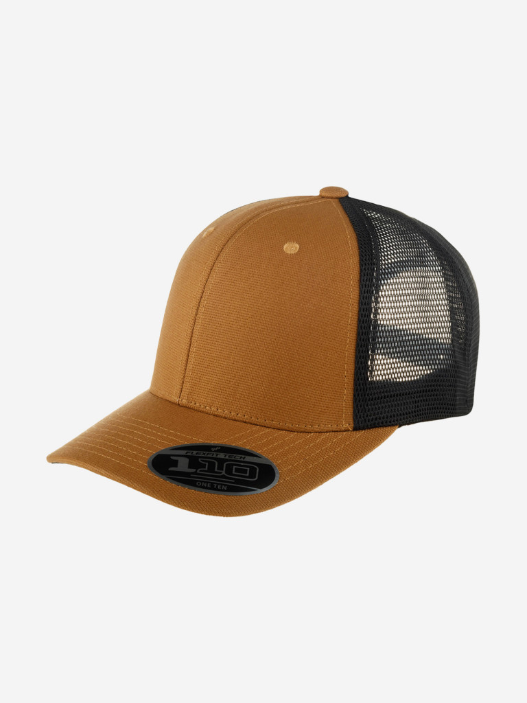 Бейсболка с сеточкой FLEXFIT 110ST (коричневый)