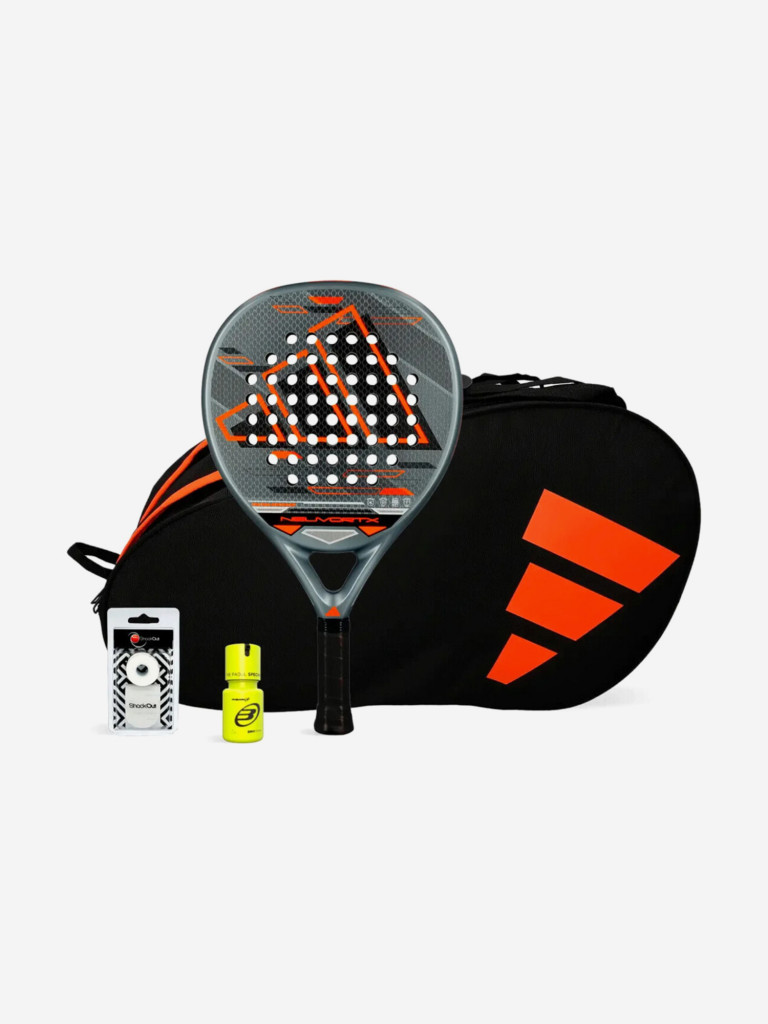 Комплект ADIDAS NEUVORTX ORANGE PADELBAG CONTROL DRY GRIP