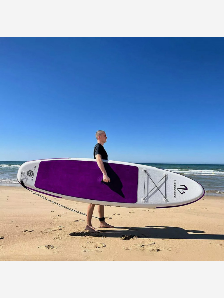 Прогулочный надувной сапборд Air Degree 10'6"х32"х6" purple