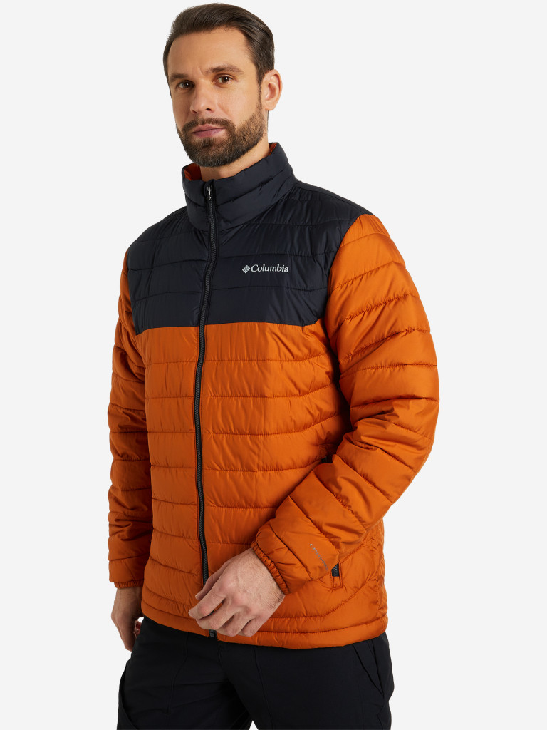 Пуховик мужской Columbia Powder Lite Jacket арт. 1698001 горчичный цвет ...
