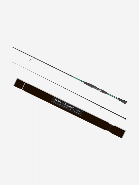 Спиннинг штекерный угольный 2 колена Akara Concept Jig TX-30 (5-21) 2.28 м