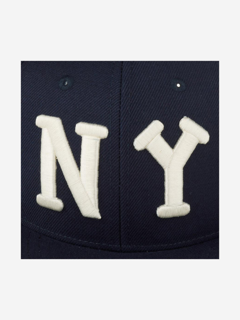 Бейсболка с прямым козырьком AMERICAN NEEDLE 21006B-NBY New York Black Yankees Archive 400 NL (синий)