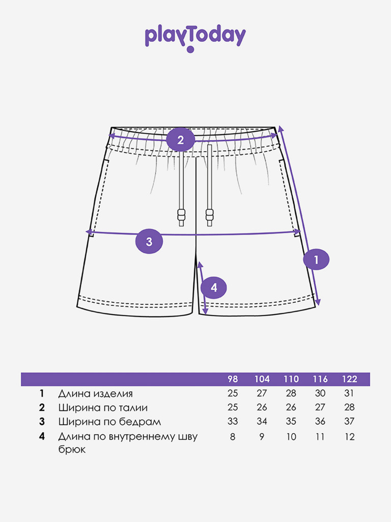 Шорты плавательные для мальчика PlayToday