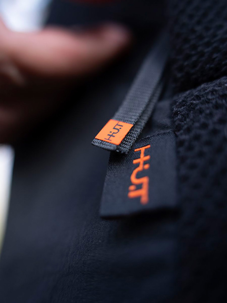 Кофта мужская на молнии HUT URMAN флисовая для охоты, черная