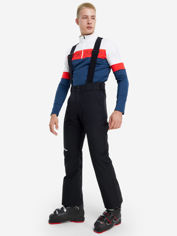 Брюки утепленные мужские Ziener Peiter арт. 235205 черный цвет — купить за 6399 руб. со скидкой 50 %, отзывы в интернет-магазине Спортмастер