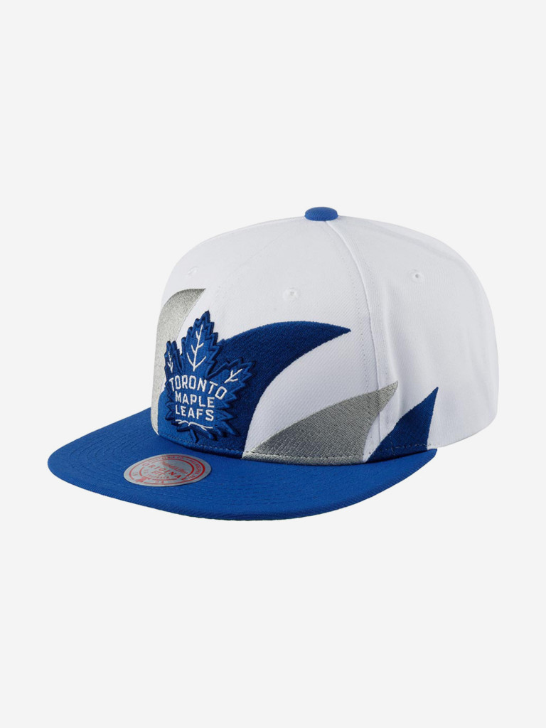 Бейсболка с прямым козырьком MITCHELL NESS 6HSSSH22088-TMLWHIT Toronto Maple Leafs NHL