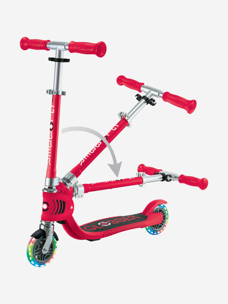 Самокат Globber FLOW FOLDABLE JUNIOR LIGHTS