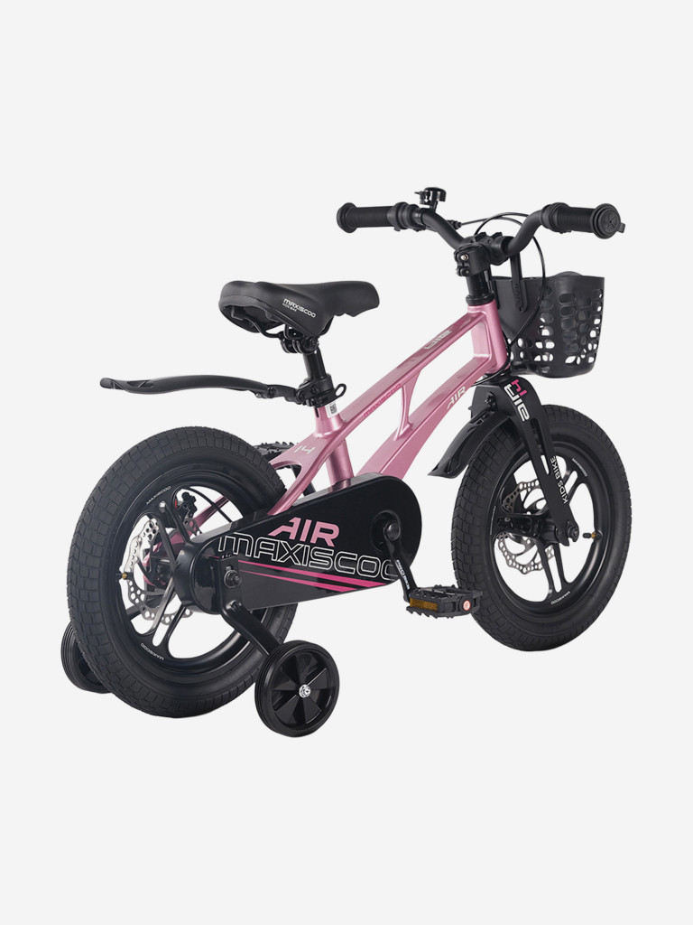 Велосипед детский Maxiscoo AIR PRO 14'', розовый, 2026