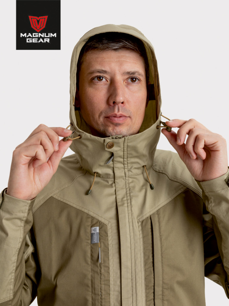 Костюм для рыбалки MAGNUM GEAR ATLAS PRO песочный