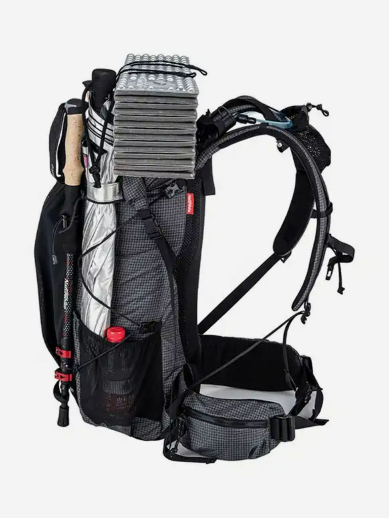 Рюкзак туристический Naturehike 60 л, черный