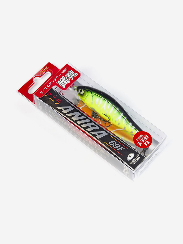 Воблер LUCKY JOHN Pro Series ANIRA F, длина 6,9 см, шед для хищной рыбы