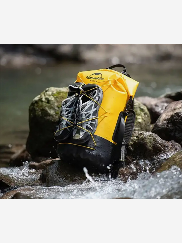 Рюкзак туристический Naturehike 40л, ПВХ, хаки