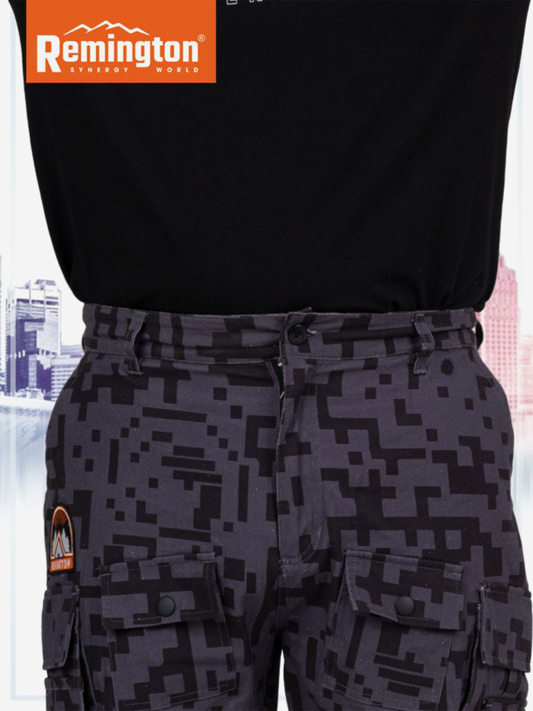Брюки Remington Bully Gray Pixel