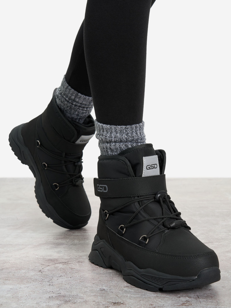 Ботинки утепленные для девочек GSD Round