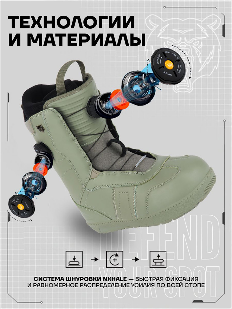 Ботинки сноубордические TERRO - FAM