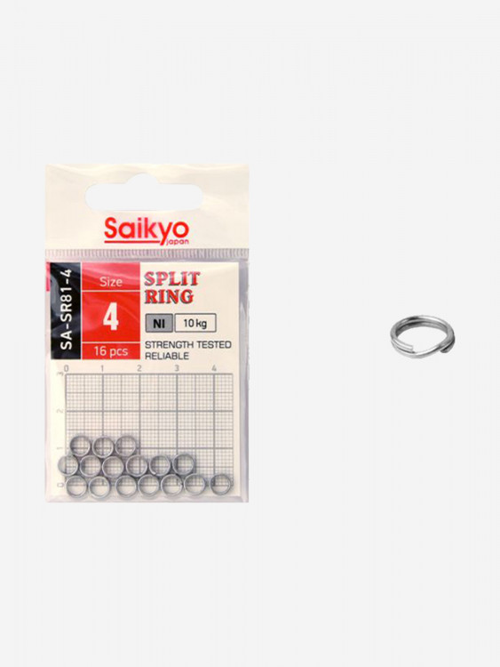 Заводное кольцо Saikyo SA-SR81-4 (1 упк. по 16 шт.)