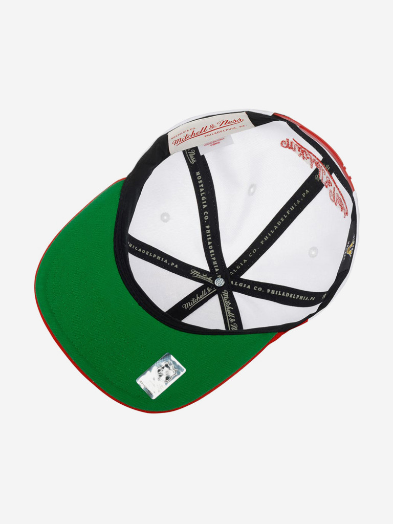Бейсболка с прямым козырьком MITCHELL NESS 6HSSSH22088-NJDWHIT New Jersey Devils NHL (белый)