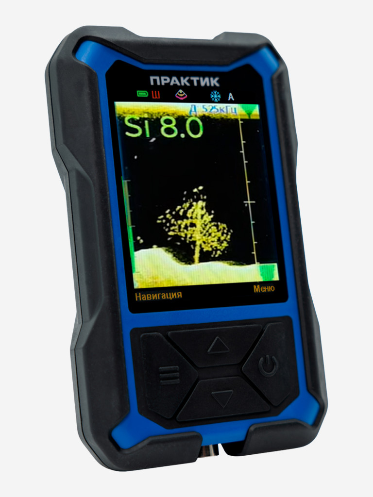 Эхолот "Практик 8 МАКС ДУО"Экран 3,5" (со стандартным и структурным датчиками)