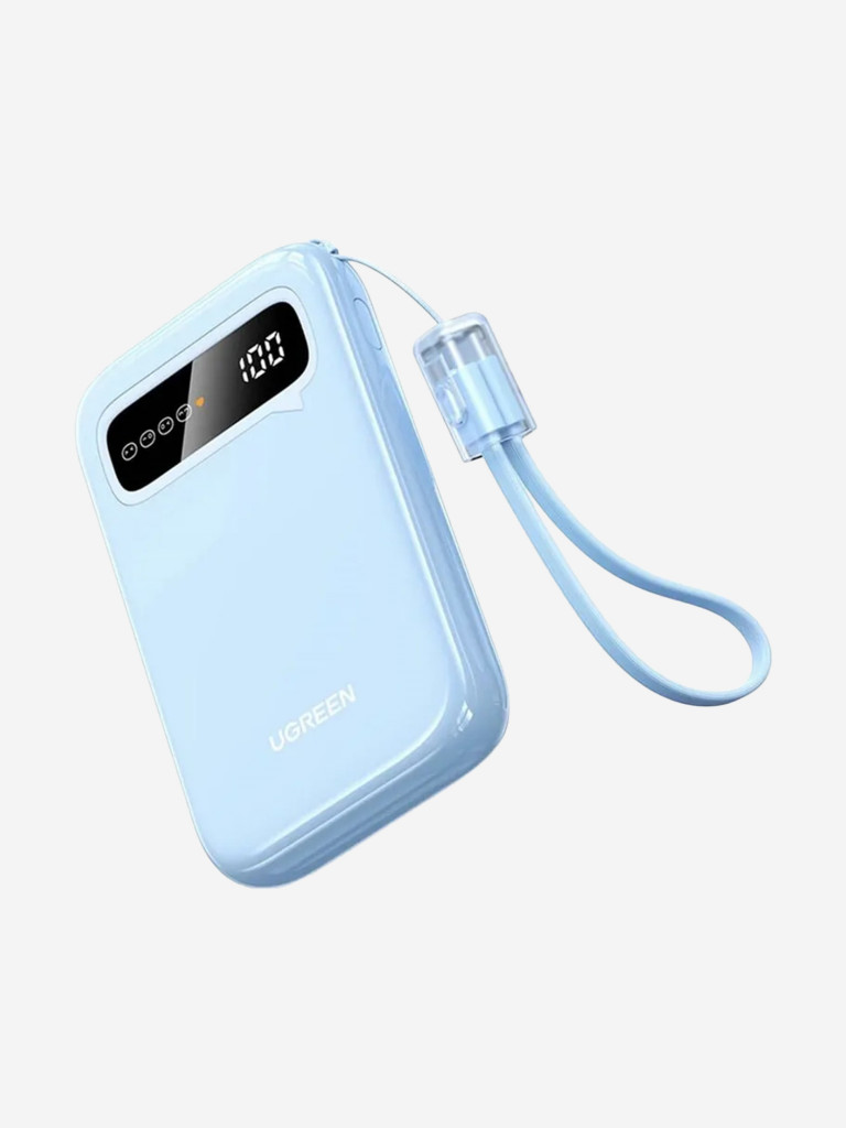 Внешний аккумулятор UGREEN CD384 (45423B) 10000mAh Mini Quick Charging 20W Power Bank. Ц