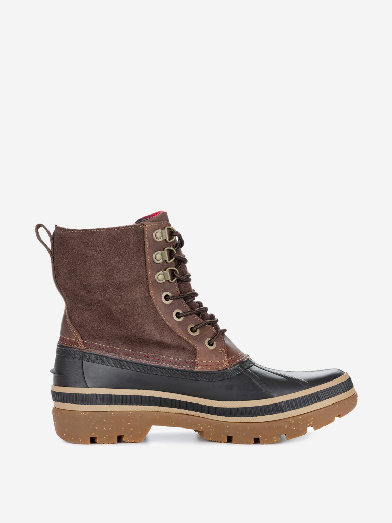 Brown sperry boots best sale