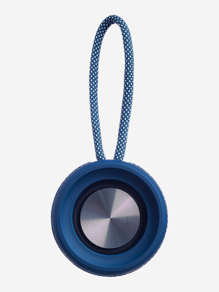 BY Колонка беспроводная Storm 10Вт, 1800мАч, BT5.0, USB, Micro-SD, AUX, тканевый корпус, синий