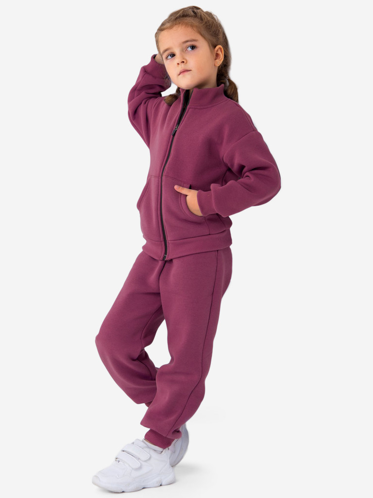 Костюм спортивный для девочек теплый с начесом Happyfox