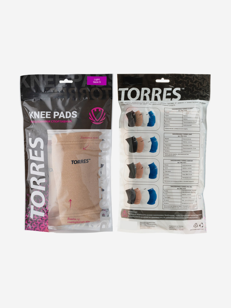 Наколенники спортивные TORRES Light PRL11019