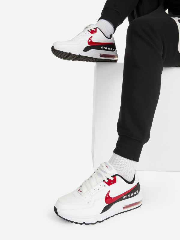 Кроссовки мужские Nike Air Max LTD 3 белый/красный/черный цвет — купить за 22799 руб., отзывы в интернет-магазине Спортмастер