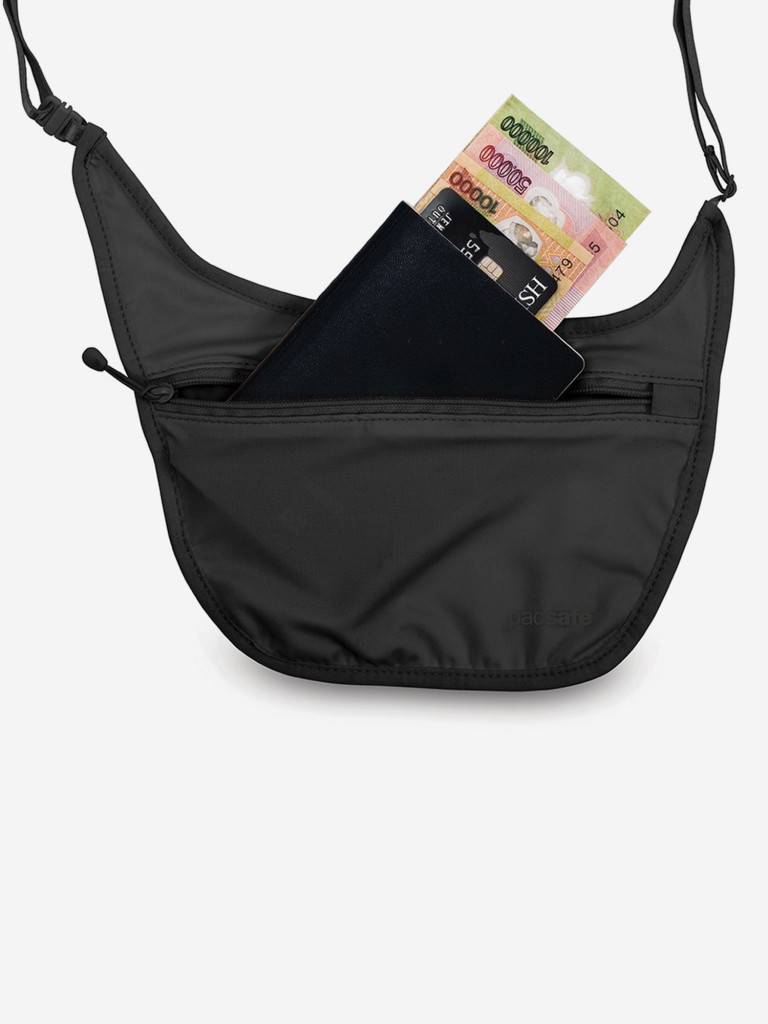 Кошелек потайной нательный Pacsafe Coversafe S80, Black