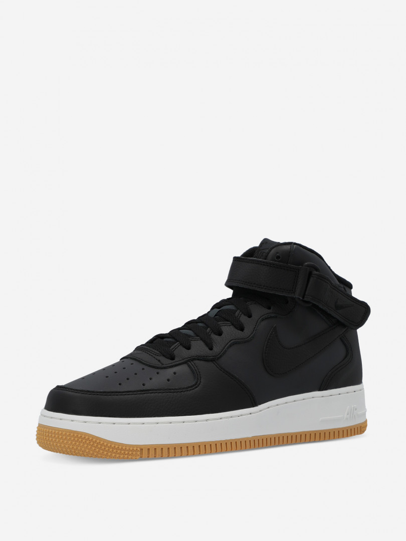 фото Кеды мужские nike air force 1 mid '07 lx, черный