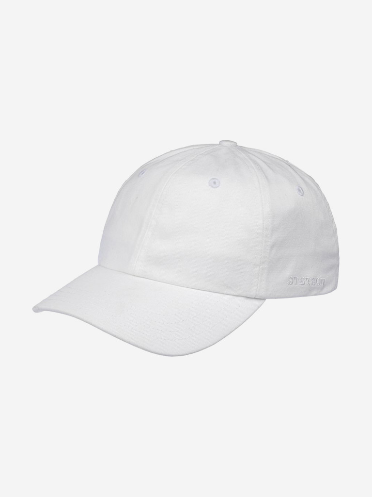 Бейсболка STETSON 7711101 BASEBALL CAP COTTON (белый)