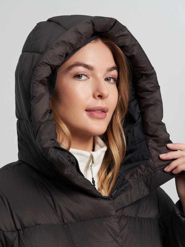 Пальто пуховое женское Jack Wolfskin Icy Hill